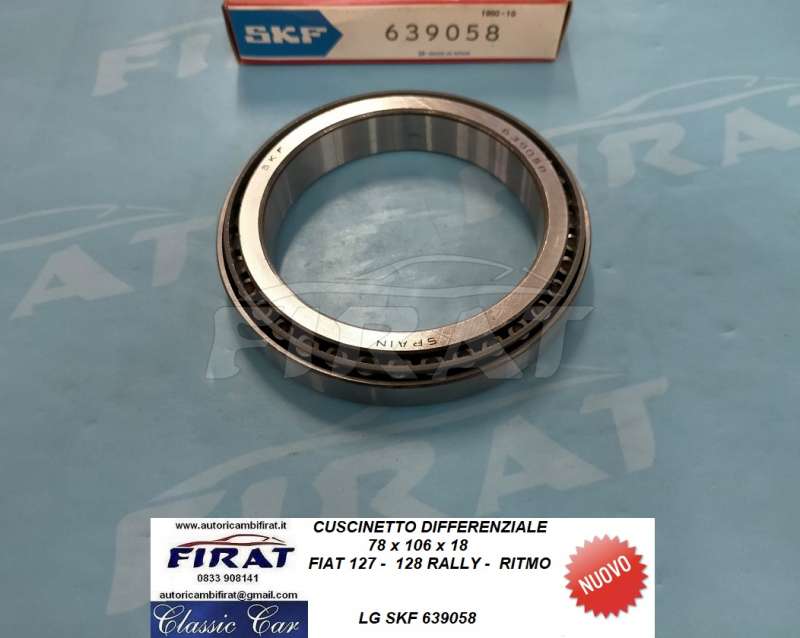 CUSCINETTO DIFFERENZIALE FIAT 127 128 - RITMO (639058)